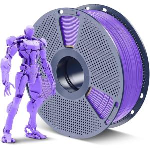 imageSUNLU ABS Filament 175mm 3D Printer Filament Highly Resistant Durable Heat Resistance Excellent Toughness Compatible with 99 FDM 3D Printers 1kg Spool 22lbs Black1kg Abs Purple