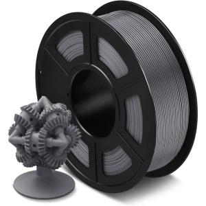 imageSUNLU ASA Filament 175mm UVRainHeat Resistant Tough 3D Printer Filament Great for Printing Outdoor Functional Mechanical Parts 1kg Spool 22lbs Black1000gasa Grey