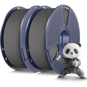 imageSUNLU Dual Color Matte PLA Filament 175mm Matte 3D Printer PLA Filament PLA Filament 1kg Spool 22lbs Dimensional Accuracy  002mm Orange Red2kg Greygrey