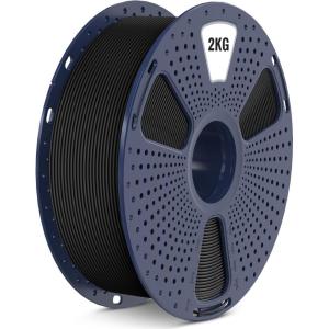 imageSUNLU Dual Color Matte PLA Filament 175mm Matte 3D Printer PLA Filament PLA Filament 1kg Spool 22lbs Dimensional Accuracy  002mm Orange RedLarge Spool 2kg Pla Black