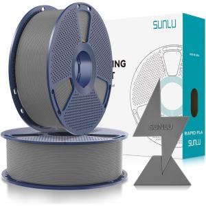 imageSUNLU High Speed 175mm PLA Filament 1KG Red 30600mms Print Range 1KG2kg Greygrey