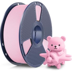 imageSUNLU High Speed Matte PLA Filament Up to 600mms Fast 3D Printer Filament Smooth Matte PLA Filament Fits Most FDM 3D Printers 1KG Reusable Spool Matte Sunny Orange1kg Matte Sakura Pink