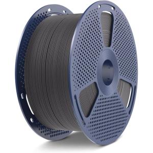 imageSUNLU High Speed PETG 3D Filament 175mm 30mms  600mms Print Range High Flow Speedy 3D Printer Filament Fit Most FDM Printers Dimensional Accuracy  002mm 1kg Spool Black5kg Grey