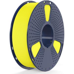 imageSUNLU High Speed PETG 3D Filament 175mm 30mms  600mms Print Range High Flow Speedy 3D Printer Filament Fit Most FDM Printers Dimensional Accuracy  002mm 1kg Spool Black1kg Yellow