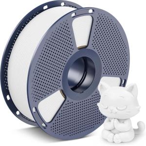 imageSUNLU High Speed PLA Classic 3D Filament 175mm600mms High Toughness PLA FilamentMatte Texture NoTanglingFit Most FDM Printers Dimensional Accuracy  002mm 1kg SpoolChocolate1000g White