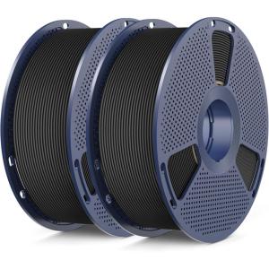 imageSUNLU High Speed PLA Classic 3D Filament 175mm600mms High Toughness PLA FilamentMatte Texture NoTanglingFit Most FDM Printers Dimensional Accuracy  002mm 1kg SpoolChocolate2000g Blackblack