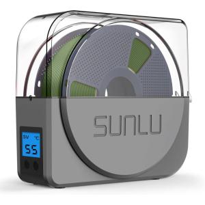 imageSUNLU Official Filament Dryer S1 Plus Builtin Circulation Fan Filament Dryer Box Storage Box for 3D Printer Filament 175 285 300 S1 Plus GreyGrey