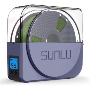 imageSUNLU Official Filament Dryer S1 Plus Builtin Circulation Fan Filament Dryer Box Storage Box for 3D Printer Filament 175 285 300 S1 Plus GreyS1 Plus Bluegrey