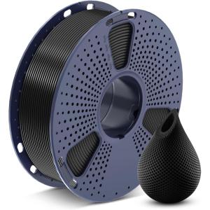 imageSUNLU PETG Filament 175mmStrong 3D Printer FilamentUltraLow StringingExceptional Layer Adhesion ampamp High ToughnessDimensional Accuracy  002 mmFit Most FDM 3D Printers1kg SpoolBlack1000g Black