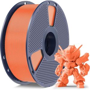 imageSUNLU PLA Filament 175mm Black 5KG Neatly Wound PLA Meta 3D Printing Filament Tougher and Fast Printing Dimensional Accuracy  002 mm 5KG Spool11lbs Fits for Most FDM 3D Printers1kg Sunny Orange