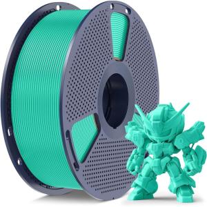 imageSUNLU PLA Filament 175mm Black 5KG Neatly Wound PLA Meta 3D Printing Filament Tougher and Fast Printing Dimensional Accuracy  002 mm 5KG Spool11lbs Fits for Most FDM 3D Printers1kg Mint Green