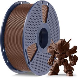 imageSUNLU PLA Filament 175mm Black 5KG Neatly Wound PLA Meta 3D Printing Filament Tougher and Fast Printing Dimensional Accuracy  002 mm 5KG Spool11lbs Fits for Most FDM 3D Printers1kg Chocolate