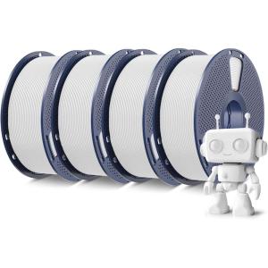 imageSUNLU PLA Filament 175mm Black 5KG Neatly Wound PLA Meta 3D Printing Filament Tougher and Fast Printing Dimensional Accuracy  002 mm 5KG Spool11lbs Fits for Most FDM 3D Printers1kg4 Whitewhitewhitewhite