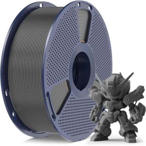 imageSUNLU PLA Filament 175mm Black 5KG Neatly Wound PLA Meta 3D Printing Filament Tougher and Fast Printing Dimensional Accuracy  002 mm 5KG Spool11lbs Fits for Most FDM 3D Printers1kg Grey