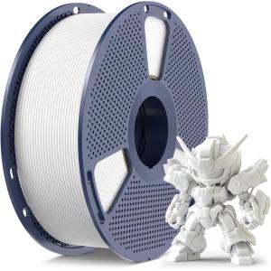 imageSUNLU PLA Filament 175mm Black 5KG Neatly Wound PLA Meta 3D Printing Filament Tougher and Fast Printing Dimensional Accuracy  002 mm 5KG Spool11lbs Fits for Most FDM 3D Printers1000g White