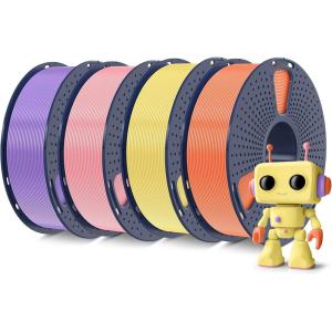 imageSUNLU PLA Filament 175mm Black 5KG Neatly Wound PLA Meta 3D Printing Filament Tougher and Fast Printing Dimensional Accuracy  002 mm 5KG Spool11lbs Fits for Most FDM 3D Printers1kg4 Orangeyellowpinkpurple