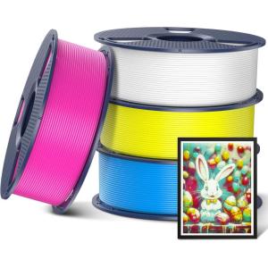 imageSUNLU PLA Plus Filament 175mm Black 1KG Neatly Wound 3D Printer Filament 175mm PLA 1000g Dimensional Accuracy  002 mm Fit Most FDM 3D Printers 1kg Spool 22lbs BlackCmyk Pla Whitecyanmagentayellow