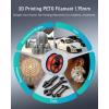 imageSUNLU 3D Printer Filament PETG Filament 175mm Less Stringing Good Layer Adhesion High Toughness PETG Filament 175 002mm 1kg Spool22lbs Green1kg Silver