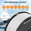 imageSUNLU 3D Printer Filament PETG Filament 175mm Less Stringing Good Layer Adhesion High Toughness PETG Filament 175 002mm 1kg Spool22lbs GreenBundle 8 Colorsblackwhiteblueredgreenorangeyellowpink