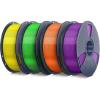 4kg Clear Yellow+clear Green+clear Orange+clear Purple