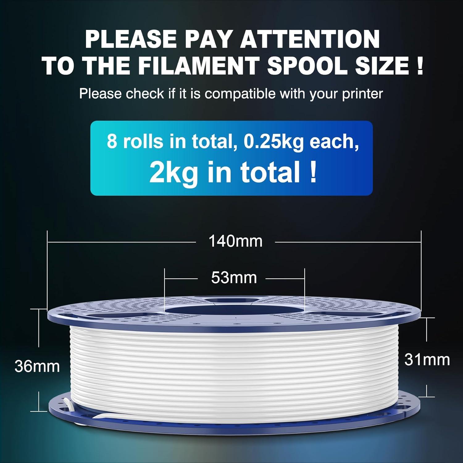 imageSUNLU High Speed Marble PLA Filament 600mms High Speed PLA 3D Printer Filament Natural MarbleLike Texture Smooth Printing 1kg Light CyanBundlepla 2kg 8 Colors