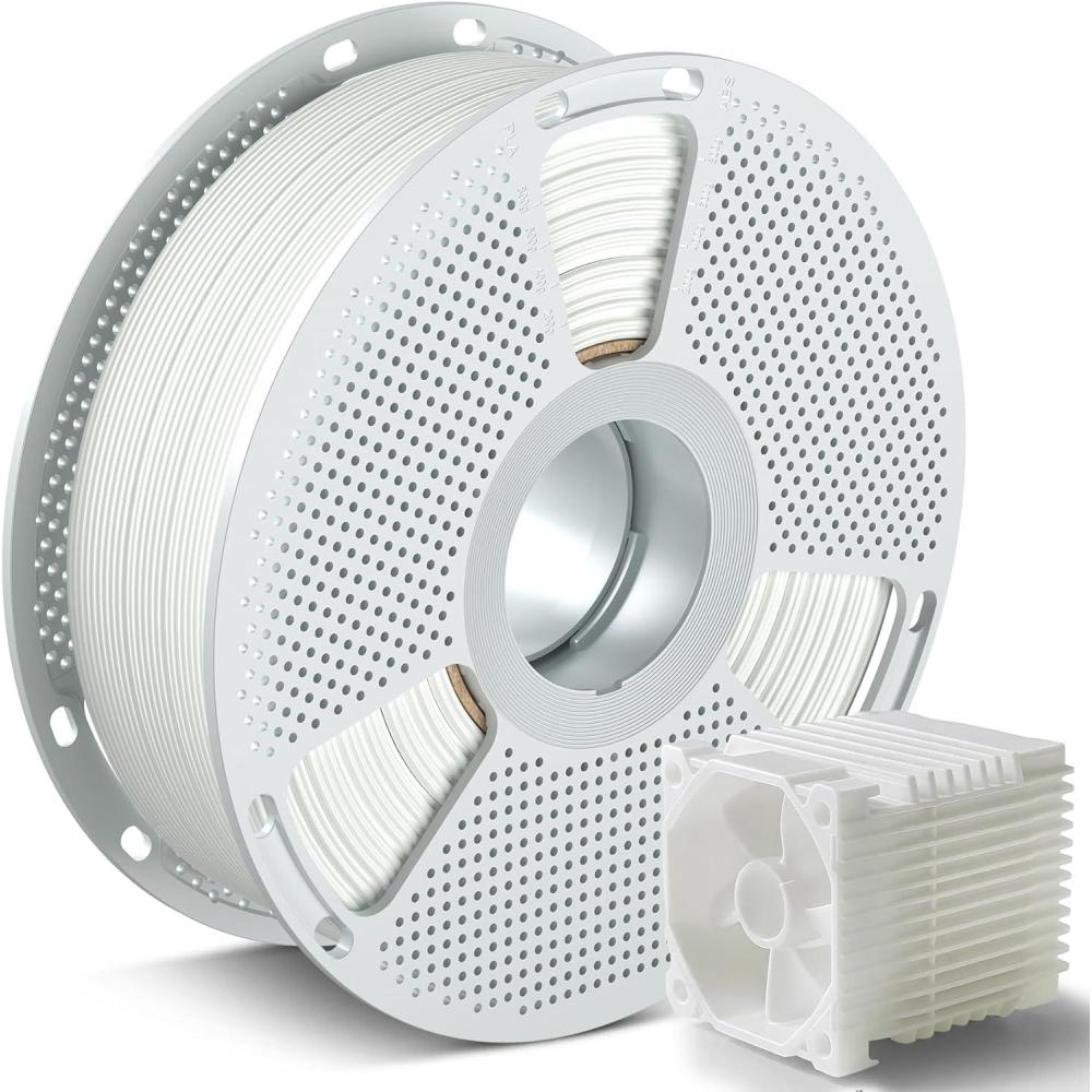 imageSUNLU PP Filament175mm Polypropylene 3D Printer Filament Ultra Tough and Lightweight PP002mm 800gSpool Natural White1kg Pc Natural White