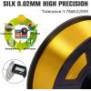 imageSUNLU High Speed Marble PLA Filament 600mms High Speed PLA 3D Printer Filament Natural MarbleLike Texture Smooth Printing 1kg Light Cyan1kg Silk Light Gold