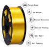 imageSUNLU High Speed Marble PLA Filament 600mms High Speed PLA 3D Printer Filament Natural MarbleLike Texture Smooth Printing 1kg Light Cyan1kg Silk Light Gold