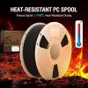 imageSUNLU PP Filament175mm Polypropylene 3D Printer Filament Ultra Tough and Lightweight PP002mm 800gSpool Natural White05kgpa12cf Black