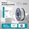 imageSUNLU PP Filament175mm Polypropylene 3D Printer Filament Ultra Tough and Lightweight PP002mm 800gSpool Natural White800g Pp Natural White
