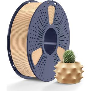 imageSUNLU High Speed Marble PLA Filament 600mms High Speed PLA 3D Printer Filament Natural MarbleLike Texture Smooth Printing 1kg Light CyanReal Wood Fiber Maple