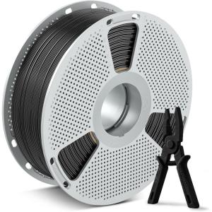 imageSUNLU PP Filament175mm Polypropylene 3D Printer Filament Ultra Tough and Lightweight PP002mm 800gSpool Natural White1kg Easy Nylon Black