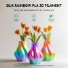 imageSUNLU 500g Silk Rainbow PLA Filament Refill Bundle NoSpool Silk PLA Plus 3D Printer Filament 4 Packs Compatible with Bambu Lab 3D Printers 05KGRoll Total 4 Colors PLA Silk Rainbow500g4 Silk Rainbow 02030405