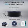 imageSUNLU PETG Filament 175mm 4KG Bundle Less Stringing and Good Layer Adhesion Individually Vacuum Packed 3D Printer Filament 4kg 1kg per Spool Pack of 4 4 Colors WhiteBlueGreenRedStrong Carbon Fiber Petg