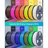 imageSUNLU PETG Filament 175mm 4KG Bundle Less Stringing and Good Layer Adhesion Individually Vacuum Packed 3D Printer Filament 4kg 1kg per Spool Pack of 4 4 Colors WhiteBlueGreenRed4kg Sky Bluesakura Pinksunny Orangechocolate