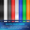 imageSUNLU TPU 3D Printer Filament 175mm High Speed 95A TPU Filament 1KG Flexible 3D Filament for Fast Printing Dimensional Accuracy  003mm Suitable for Most FDM 3D Printers Clear PurpleTpu 0258 Blackwhitetransparentgreyredbluegreenorange