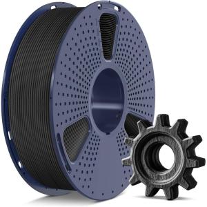 imageSUNLU PETG Filament 175mm 4KG Bundle Less Stringing and Good Layer Adhesion Individually Vacuum Packed 3D Printer Filament 4kg 1kg per Spool Pack of 4 4 Colors WhiteBlueGreenRedStrong Carbon Fiber Petg