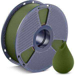 imageSUNLU PETG Filament 175mm 4KG Bundle Less Stringing and Good Layer Adhesion Individually Vacuum Packed 3D Printer Filament 4kg 1kg per Spool Pack of 4 4 Colors WhiteBlueGreenRed1000golive Green