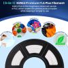 imageSUNLU PLA Filament Bundle 175mm 3D Printer Filament Dimensional Accuracy  002 mm1kg Spool 10 Rolls BlackWhiteGreyBlueGreenTransparent PurpleGreenOrangeBlueRed2kg Pla Plus Whitewhite