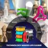 imageSUNLU PLA Filament Bundle 175mm 3D Printer Filament Dimensional Accuracy  002 mm1kg Spool 10 Rolls BlackWhiteGreyBlueGreenTransparent PurpleGreenOrangeBlueRedBlackwhitegreytransparentbluegreenorangeredpureyellowcyan