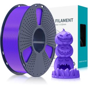 imageSUNLU PLA Filament Bundle 175mm 3D Printer Filament Dimensional Accuracy  002 mm1kg Spool 10 Rolls BlackWhiteGreyBlueGreenTransparent PurpleGreenOrangeBlueRed1kg Pla Fluorescent Purple