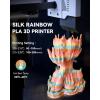 imageSUNLU Silk Dual Color Pla Filament Silk PLA 3D Printer Filament 175mm Shiny Silk Texture Dimensional Accuracy  002mm 1KG Spool 22 lbs PLA Silk Dual Color Blue GreenSilk Rainbow 03