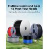 imageSUNLU ASA Filament 175mm UVRainHeat Resistant Tough 3D Printer Filament Great for Printing Outdoor Functional Mechanical Parts 1kg Spool 22lbs NaturalBundle 4000g Asa Blackblackblackblack