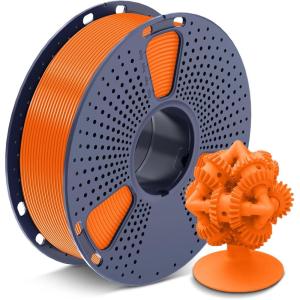 imageSUNLU ASA Filament 175mm UVRainHeat Resistant Tough 3D Printer Filament Great for Printing Outdoor Functional Mechanical Parts 1kg Spool 22lbs Natural900g Asa Orange