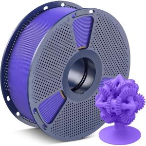 imageSUNLU ASA Filament 175mm UVRainHeat Resistant Tough 3D Printer Filament Great for Printing Outdoor Functional Mechanical Parts 1kg Spool 22lbs Natural1kg Asa Purple