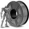 imageSUNLU ABS Filament 175mm 3D Printer Filament Strong and Durable Excellent Toughness Individually Vacuum Packed 4kg in Total 1kg per Spool Pack of 4 BlackOlive GreenSilverYellow1000gabs Grey