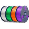 4kg Tpu Transparent+transparent Purple+transparent Green+transparent Orange