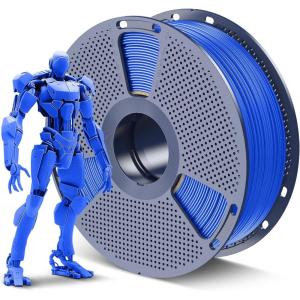 imageSUNLU ABS Filament 175mm 3D Printer Filament Strong and Durable Excellent Toughness Individually Vacuum Packed 4kg in Total 1kg per Spool Pack of 4 BlackOlive GreenSilverYellow1kg Abs Blue