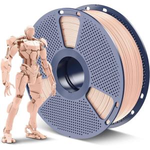 imageSUNLU ABS Filament 175mm 3D Printer Filament Strong and Durable Excellent Toughness Individually Vacuum Packed 4kg in Total 1kg per Spool Pack of 4 BlackOlive GreenSilverYellow1kg Abs Skin Beige