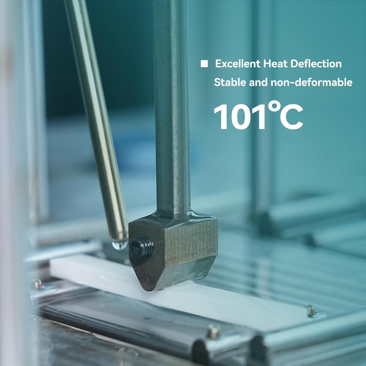 imageSUNLU FRABS 3D Filament 175mm 1KG UL94 V0 Fireproof ABS Filament Tough ampamp Durable Reusable Spool for Electronics Auto Parts ampamp Tools WarpFree Printing 1KG Spool22lbs Black1kgpc Natural White